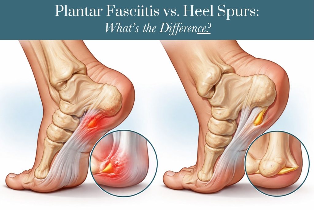 Plantar Fasciitis vs. Heel Spurs What’s the Difference