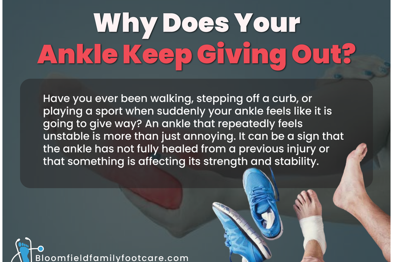 ankle keep giving out?